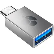 Adapter Usb Cherry 61710036 Usb-A - Usb-C Silver  4025112096860