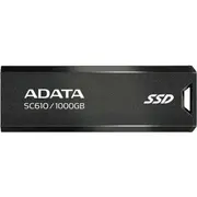External Hard Drive Adata Sc610-1000G-Cbk Ssd 1 Tb Black  Sc610-1000G-Cbk/Rd 4711085945051 Dgadazat10Sc610