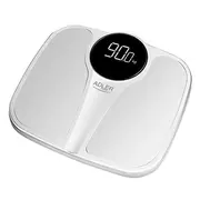 Adler  Bathroom Scale Ad 8172W Maximum weight Capacity 180 kg Accuracy 100 g Body Mass Index Bmi measuring White 8172 white 5903887804202