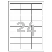 Avery Zweckform Etyk.zf 3658 64,6X33,8 Mar.g/D 2400 Etykieta -  4004182036587