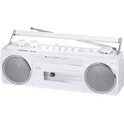 Radioodtwarzacz Trevi Boombox Rr501 kaseta/BL/USB/SD white  8011000041537