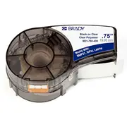 Brady Black on Clear 6,4M x 19,05Mm  M21-750-430 662820899716