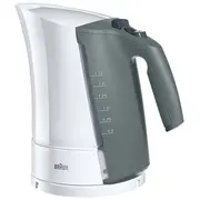 Braun  Wk 300 Standard kettle 2200 W 1.7 L Plastic 360 rotational base White Wk300 4210201657712