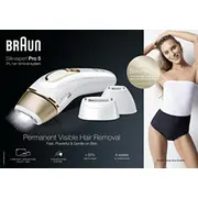 Braun Silk-Expert Pro Silkexpert 5 Pl5267 Intense pulsed light Ipl Gold, White  4210201423423 Agdbradep0206