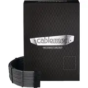 Cablemod C-Series Pro Modmesh Sleeved 12V-2X6 12Vhpwr Dual Stealthsense Cable Kit for Corsair Rmi, Rmx Black Label - carbon  Cm-Pcsr-16X2Kit-Nkc-R-Ss 703670116353