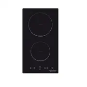 Candy  Domino Cdh 30 Vitroceramic Number of burners/cooking zones 2 Touch Timer Black Display Cdh30 8059019030654