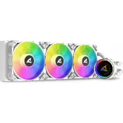 K Sharkoon S90 Rgb White Aio 360Mm  4044951038619