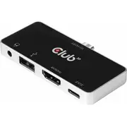 Club 3D 4W1 Usb-C Csv-1591  8719214471453