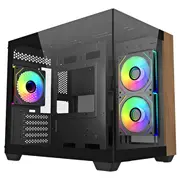Cooler Master Case Elite 481 Wood 270 Seamless Glass mATX  E481-Khnn-S00 Koclmod00000155