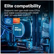 Crucial Memory Ddr5 Pro Oc 32/6400216Gb Cl32  Cp2K16G64C32U5B 0649528947604