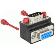 Delock Db-9 - Db-9, Black 65595  4043619655953