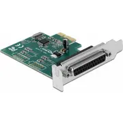Delock Pcie x1 - port równoległy Db-25 90412  4043619904129