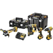 Dewalt Dck429P3T-Qw Combo set Dcd805  Dcg405 Dch273 Dcf850, 18 V black, yellow 5035048840184 Nakdewzes0037