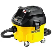 Dewalt Dwv901L dust extractor Black, Yellow 30 L 1400 W  Dwv901L-Qs 5035048467404