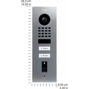 Doorbird Ip Video Türst. D1102Fv Fingerpr. Edels. V2A, Unterpu  423872295 4260423872295