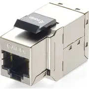Equip 8 x Keystone C6A/10G shielded for Cat.6 Rj45 Patch Panel - 125596  4015867176597