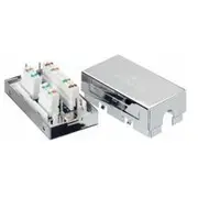 Equip Adapter Złączka Sieciowa Krzyżowa Kat6 Ekran 135620  4012594135620