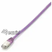 Equip Patchcord Cat6A, S/Ftp, 15M, fioletowy 605658  4015867163238