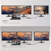 j5create 4K60 Elite Usb-C Triple-Monitor/10Gbps Mini Dock  Jcd397-N 4712795086324