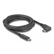 Kabel Usb Delock Usb-C - 2 m Black 80038  4043619800384