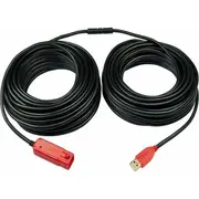 Kabel Usb Lindy Usb-A - 30 m Black 42923  4002888429238