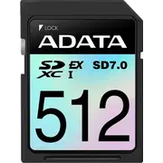 Karta Adata Extreme Sdxc 512 Gb Class 10 Uhs-I/U3 V30 Asd512Gex3L1-C  4711085935724