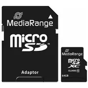 Karta Mediarange Microsdxc 64 Gb Class 10 Uhs-I  Mr955 4260283113477
