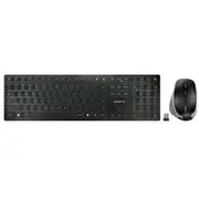 Klawiatura  mysz Cherry Bezprzewodowa i Myszka Dw 9500 Slim Qwerty hiszpańska S55168712 4025112091902