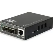 Konwerter światłowodowy Levelone Media Konverter Gvt-2011 GeSfp  4015867202517