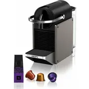 Nespresso Xn 306 T Pixie Coffee Machine titan by Krups  Xn306T 3045380024847 K207-16Q