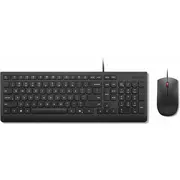Klawiatura  mysz Lenovo Essential Wired Combo - Tastatur-Und-Maus-Set 2,5-Zonen-Layout Usb Qwertz Deutsch Schwarz 4X31R64414 195892115526