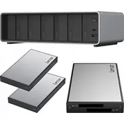 Lexar Professional Workflow Pro with Thunderbolt4 uplink I Dual Sd reader and 2X2Tb Ssd  F800/720/2X502T-2Tb 7391879061944