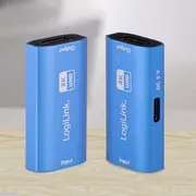 Logilink logilink Repeater Hdmi, 8K/60Hz, Hdcp2.3, Alu, niebieski  Hd0064 4052792076172