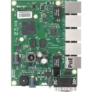 Mikrotik Board Rb450Gx4, quad-core 716Mhz Arm Cpu, 1Gb Ram, 5X Lan, vč. L5 licence  Rb450Gx4 4752224002754