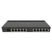 Mikrotik Wired Ethernet  Rb4011IgsRm, Quad-Core 1.4Ghz Cpu, 1Gb Ram, 512 Mb, 1Xsfp, 1Xserial console port, Pcb Temperature and Voltage , Ip20, Cage Desktop Case with Rack Ears, Os L5 Enthernet Rb4011IgsRm No Wi- 4752224002730
