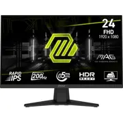 Msi  23.8 inch Mag 244F Led/Fhd/Flat/200Hz/Black 4711377277037