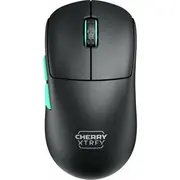 Mysz Cherry M68 Wireless, gaming mouse Black/Turquoise  Cx-M68W-Black 7340086914642