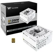 Thermaltake Power supply - Toughpower Gt 1200W Gold modular Atx3.1 Snow  Ps-Tpt-1200Fnfage-W 4711658544285 Kzttkzcgt1200Wh