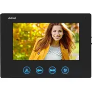 Orno Wideo monitor bezsłuchawkowy, kolorowy, Lcd 7, do zestawu z serii Ceres, otwieranie bramy, Black  Or-Vid-Me-1056Mv/B 5908254801280