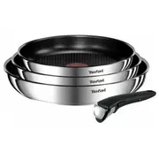 Patelnia Tefal zestaw Tytanowa 24 28 22Cm  L9484S55 3168430314092