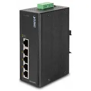 Planet 5-Port Industrial Ethernet  w/ 4 Poe -4075 Isw-504Pt 4711213688829