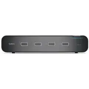 Przełącznik Belkin Linksys 4P Dual Head Dp/Hdmi To Dp/Hdmi/Video Sec Dt Kvm Sw No Cac Pp4.0  F1Dn204Kvm-Unn4 745883800971