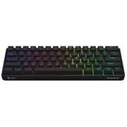 Savio Blackout X2 Mechanical Keyboard Outemu Peach Silent, Hot Swap  5901986049487 Gamsavkla0017