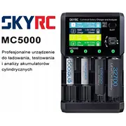 Skyrc Mc5000 cylindrical battery charger and analyzer  Sk-100214-01 6930460008671 084512