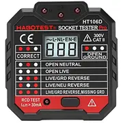 Socket tester with digital display Habotest Ht106D  5907489606639 026070