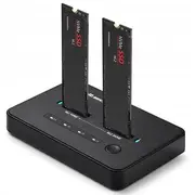 Qoltec M.2 Nvme Ssd docking station Pcie Usb C Dual  52366 5901878523668