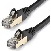 Startech Startech.com 7M Cat6A-Ethernet-Kabel - Schwarz Rj45-Ethernet-Kabel Snagless Stp-Kabel Kupfer 10-Gbit Netzwerkkabel  6Aspat7Mbk 0065030881609