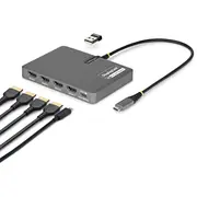 Startech Usb-C To Quad Hdmi Adapter 4K 60Hz Pd  Quad-Usb-Hdmi-Adapt 0065030915830
