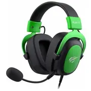 Słuchawki Havit gamingowe H2002D Black/Green  6939119079475