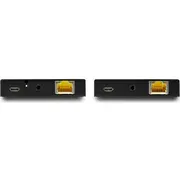 Startech Hdmi over Cat6 Extender Kit - 4K 60Hz Balun Signal up to 165Ft / 50M Hdr 444 7.1 Audio Support  St121Hd20V 0065030880084